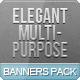 Elegant Multipurpose Web Banners Pack Elegant Multipurpose Web Banners Pack - GraphicRiver Item for Sale