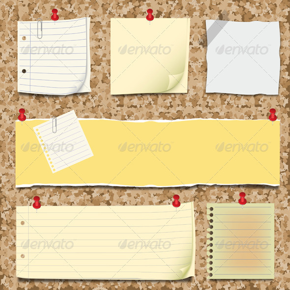 GraphicRiver Back to school notepaper collection 473670 GraphicRiver Back to school notepaper collection 473670