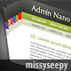 AdminNano AdminNano - ThemeForest Item for Sale