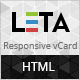 LETA - Responsive Vcard Template LETA - Responsive Vcard Template - ThemeForest Item for Sale