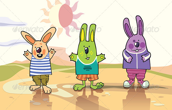 Cartoon Characters Rabbits U00bb Tinkytyler Org