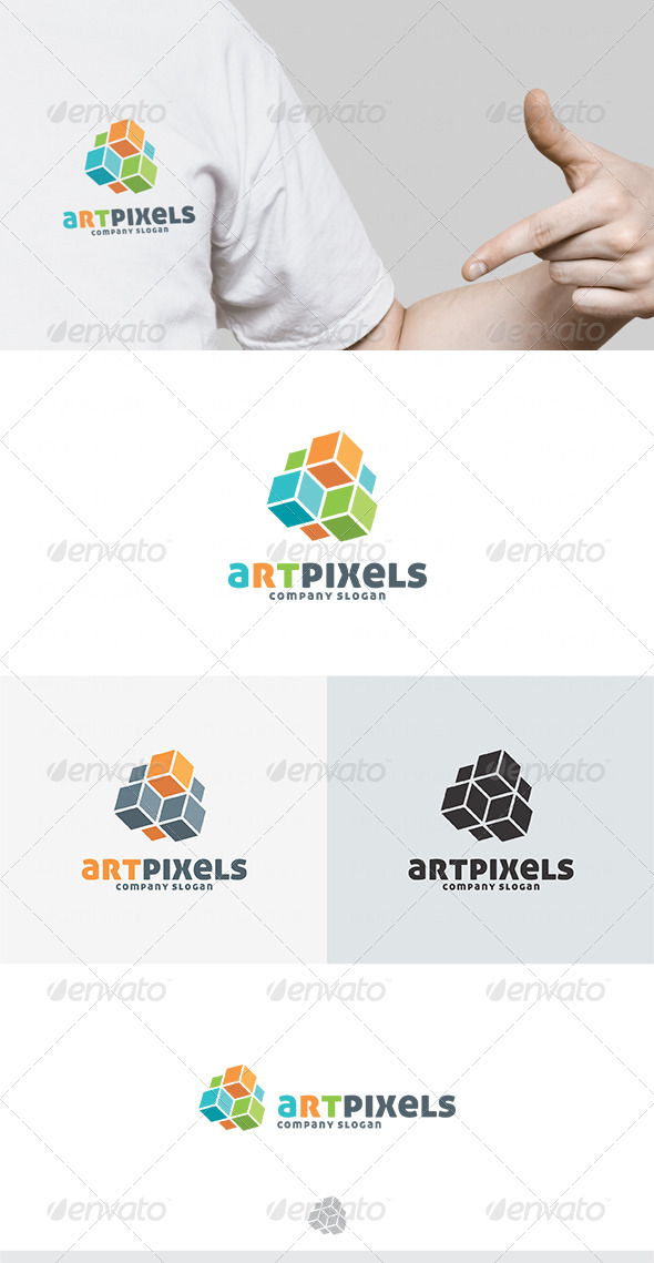 GraphicRiver Art Pixels Logo 4608406