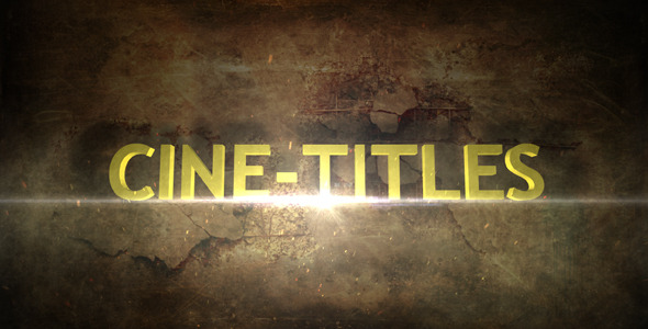After Effects Project - VideoHive Cine-Titles 486047 After Effects Project - VideoHive Cine-Titles 486047