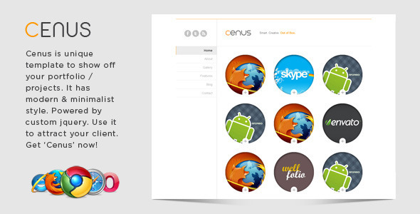 ThemeForest - Cenus - Modern Minimalist Website Template - RiP ThemeForest - Cenus - Modern Minimalist Website Template - RiP