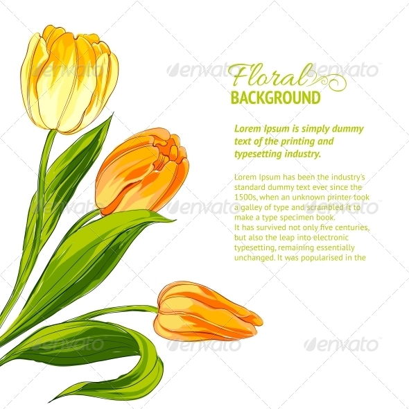 Paling Bagus 10+ Background Bunga Tulip Vektor - Gambar Bunga Indah