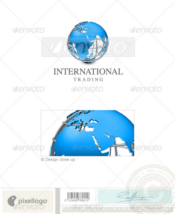 GraphicRiver Communications Logo 3D-422 496540 GraphicRiver Communications Logo 3D-422 496540