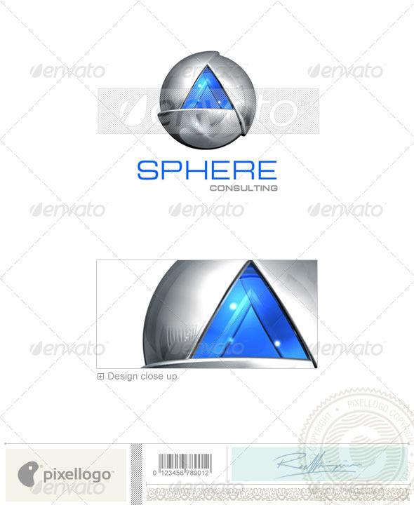 GraphicRiver Communications Logo 3D-144 496550 GraphicRiver Communications Logo 3D-144 496550
