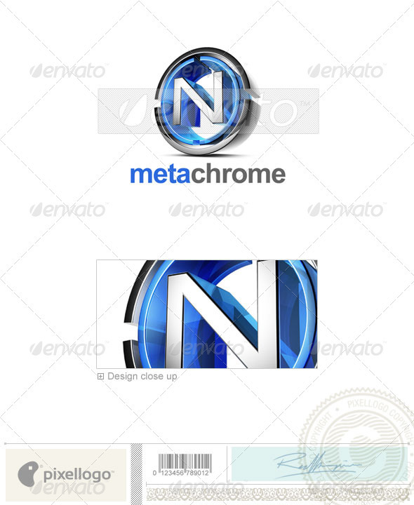 GraphicRiver N Logo 3D-476-N 496935 GraphicRiver N Logo 3D-476-N 496935
