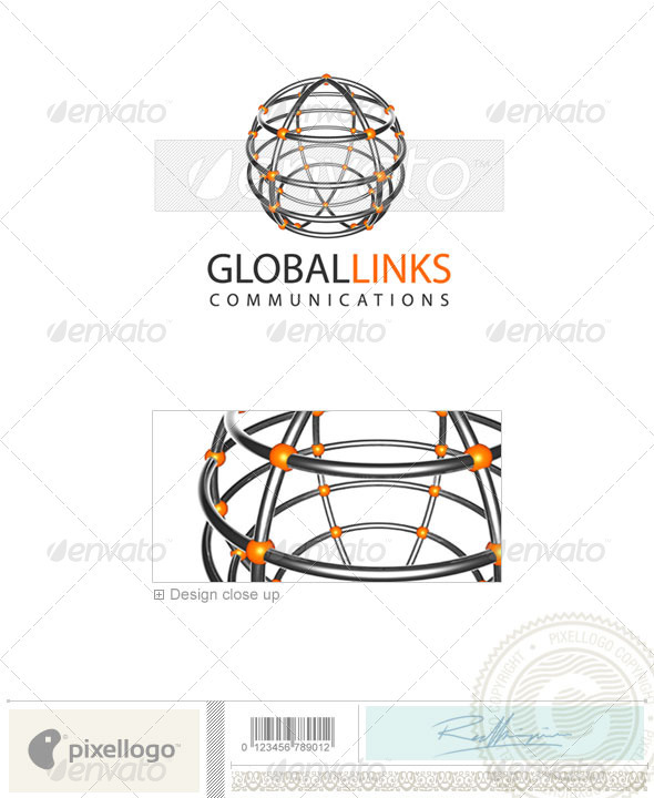 GraphicRiver Communications Logo 3D-20 496949 GraphicRiver Communications Logo 3D-20 496949