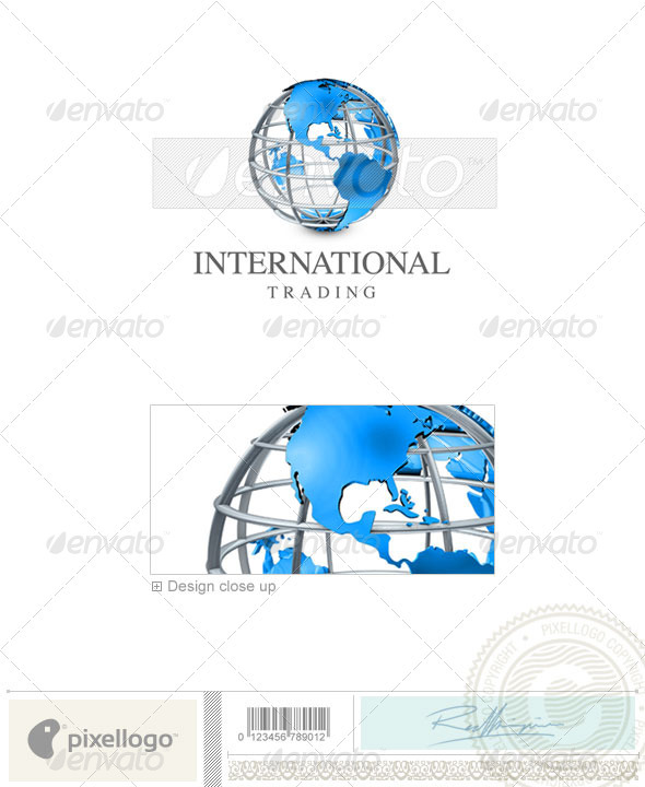 GraphicRiver Communications Logo 3D-421 497006 GraphicRiver Communications Logo 3D-421 497006