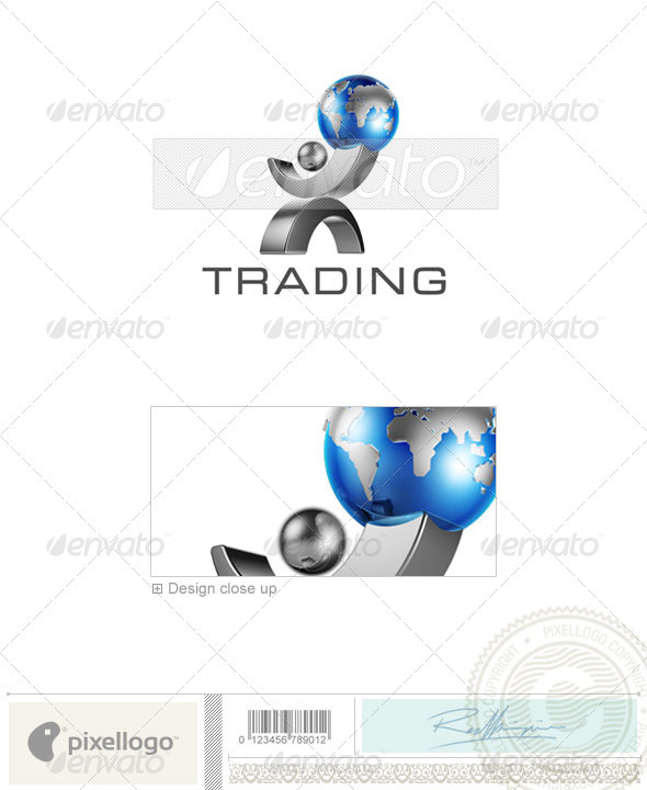 GraphicRiver Business & Finance Logo 3D-406 497255 GraphicRiver Business & Finance Logo 3D-406 497255