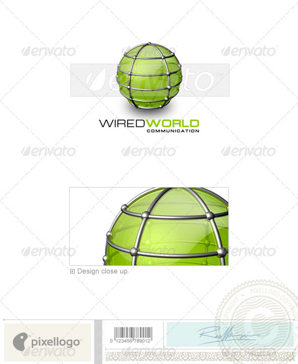 GraphicRiver Communications Logo 3D-159 497618 GraphicRiver Communications Logo 3D-159 497618