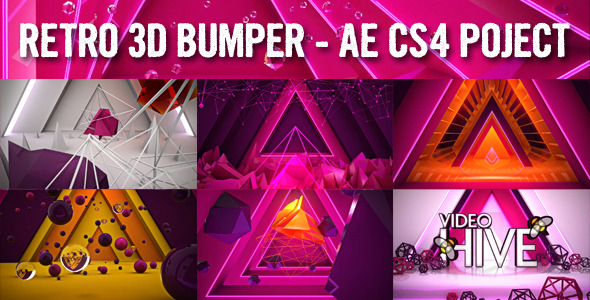 After Effects Project - VideoHive Retro 3D bumper 500679 After Effects Project - VideoHive Retro 3D bumper 500679