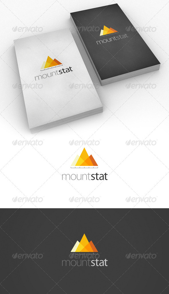 GraphicRiver Mount Stat Logo for business 500310