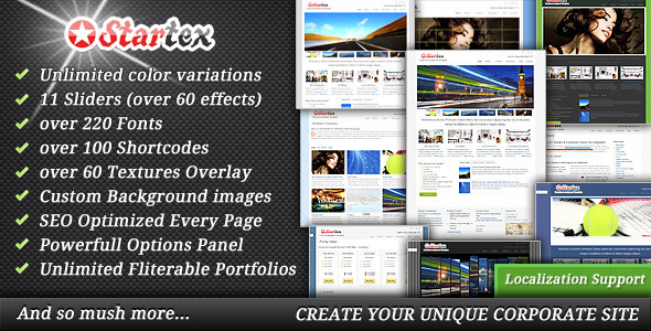 ThemeForest Startex WordPress Theme 459866 ThemeForest Startex WordPress Theme 459866