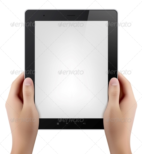 Black And White Tablet Icon » Tinkytyler.org - Stock Photos & Graphics