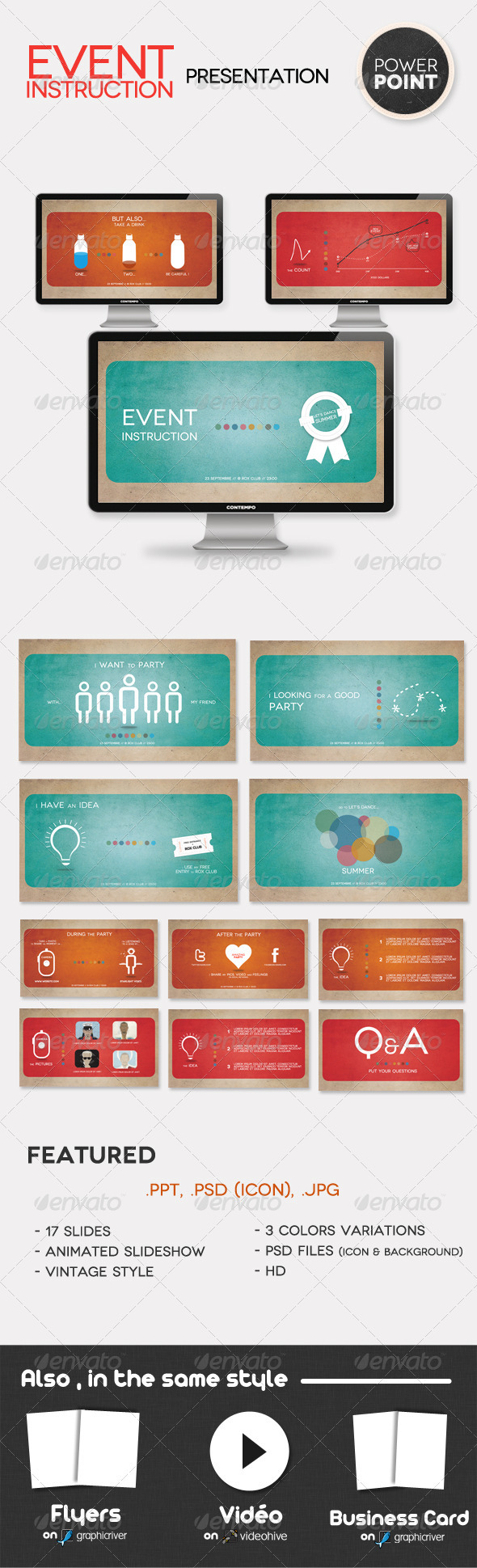 GraphicRiver Event Instruction Presentation PowerPoint 519428 GraphicRiver Event Instruction Presentation PowerPoint 519428