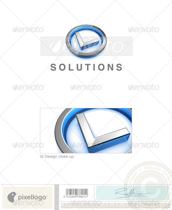 GraphicRiver L Logo 3D-683-L 524518 GraphicRiver L Logo 3D-683-L 524518