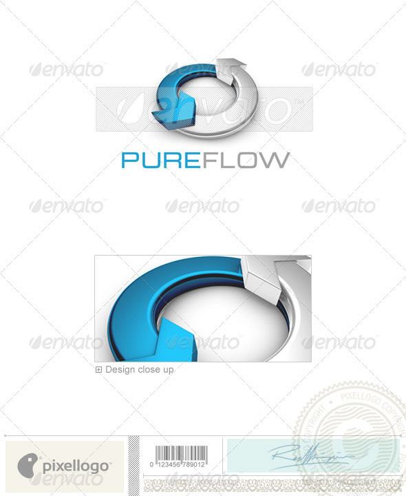 GraphicRiver Marketing Logo 3D-718 524535 GraphicRiver Marketing Logo 3D-718 524535