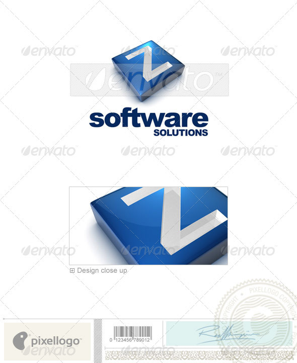GraphicRiver Z Logo 3D-644-Z 524679 GraphicRiver Z Logo 3D-644-Z 524679