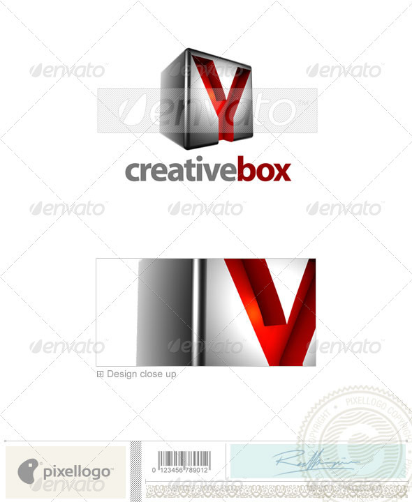 GraphicRiver Y Logo 3D-554-Y 524767 GraphicRiver Y Logo 3D-554-Y 524767