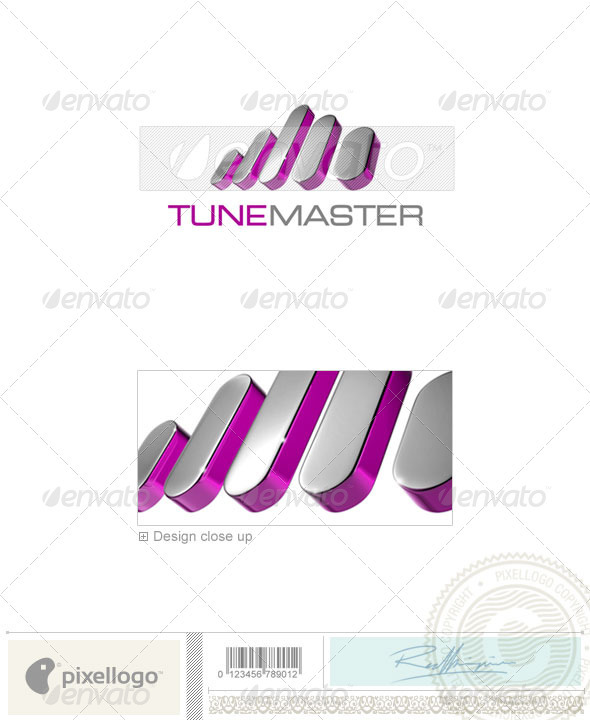 GraphicRiver Music Logo 3D-712 526554 GraphicRiver Music Logo 3D-712 526554