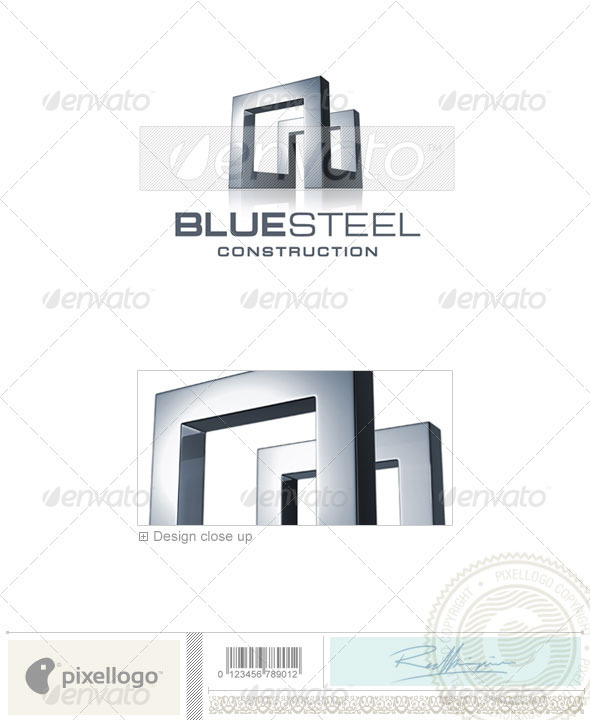 GraphicRiver Home & Office Logo 3D-668 526575 GraphicRiver Home & Office Logo 3D-668 526575
