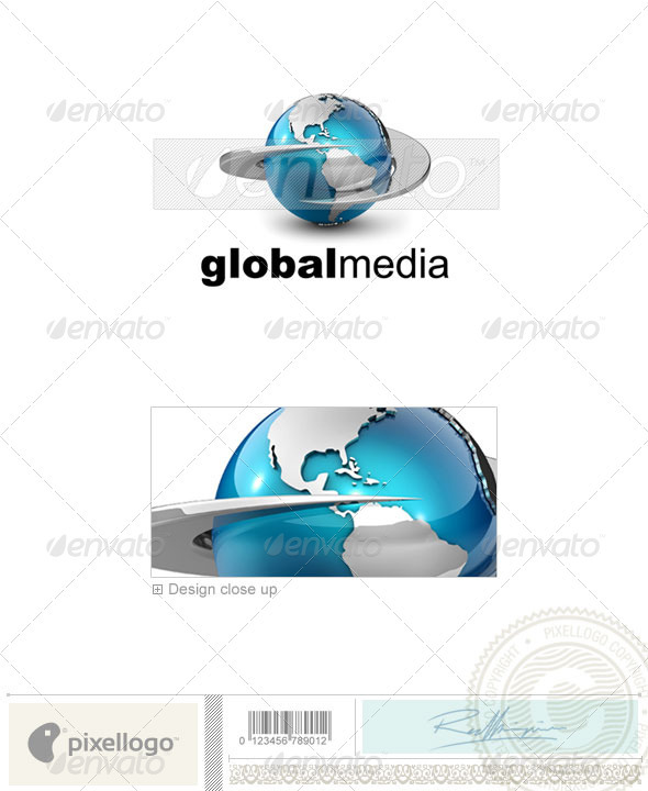 GraphicRiver Communications Logo 3D-557 526598 GraphicRiver Communications Logo 3D-557 526598