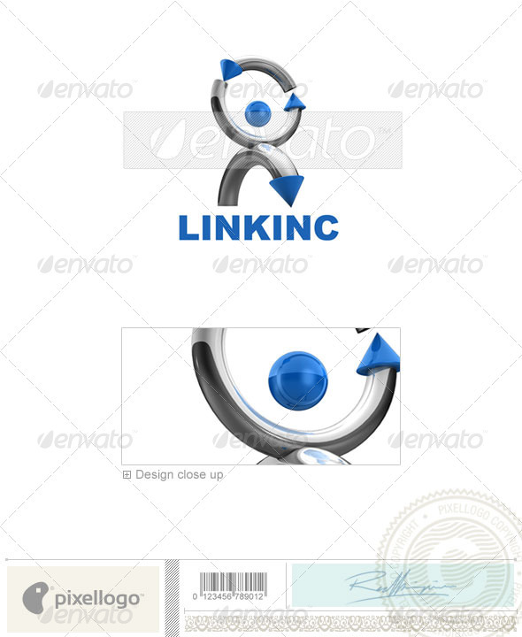 GraphicRiver Communications Logo 3D-570 526668 GraphicRiver Communications Logo 3D-570 526668