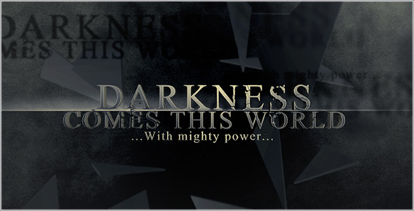 After Effects Project - VideoHive Darkness Falls 529494 After Effects Project - VideoHive Darkness Falls 529494