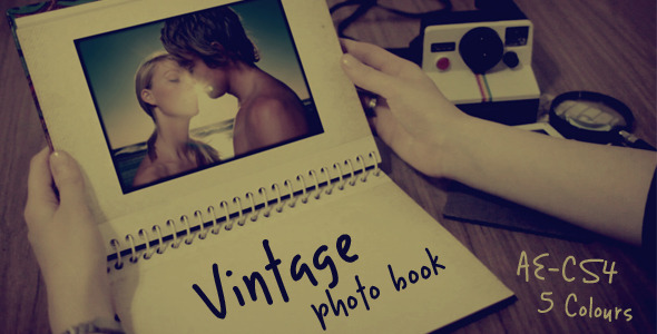 After Effects Project - VideoHive Vintage photo book 531252 After Effects Project - VideoHive Vintage photo book 531252