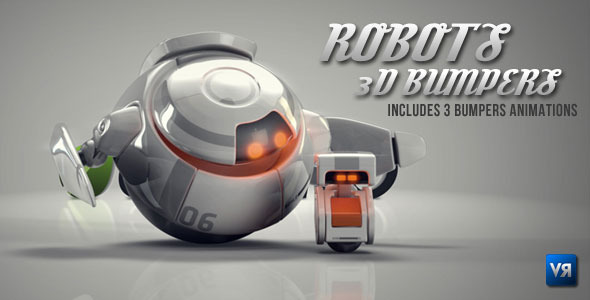 After Effects Project - VideoHive Robots 3D logo bumpers 537718 After Effects Project - VideoHive Robots 3D logo bumpers 537718