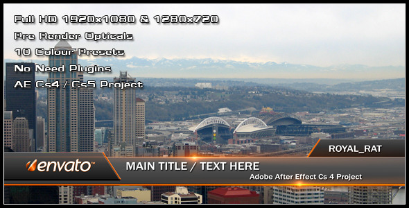 After Effects Project - VideoHive Lower Third Slide 530026 After Effects Project - VideoHive Lower Third Slide 530026