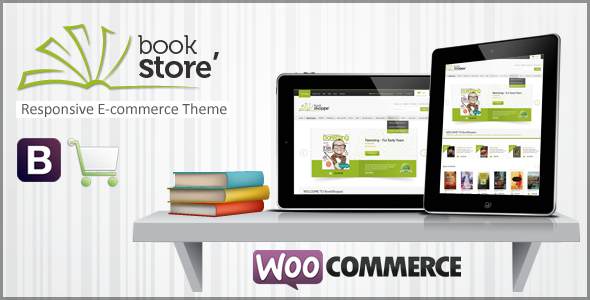 Book Store – Tema WooCommerce para Venda de Livros.