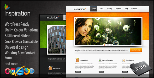 ThemeForest - Inspiration Premium xHTML/CSS Template - RiP ThemeForest - Inspiration Premium xHTML/CSS Template - RiP