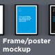 Frame / Poster Mock-up Pack Frame / Poster Mock-up Pack - GraphicRiver Item for Sale