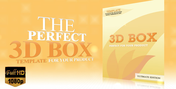 After Effects Project - VideoHive 3D Product Box Presentation 544000 After Effects Project - VideoHive 3D Product Box Presentation 544000