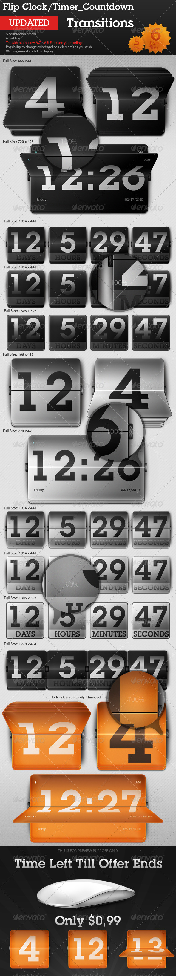 GraphicRiver Flip Clock Countdown Timer Transitions 94862 GraphicRiver Flip Clock Countdown Timer Transitions 94862