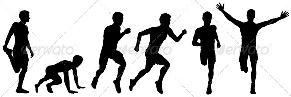 GraphicRiver Stages of victory in the race 552153 GraphicRiver Stages of victory in the race 552153