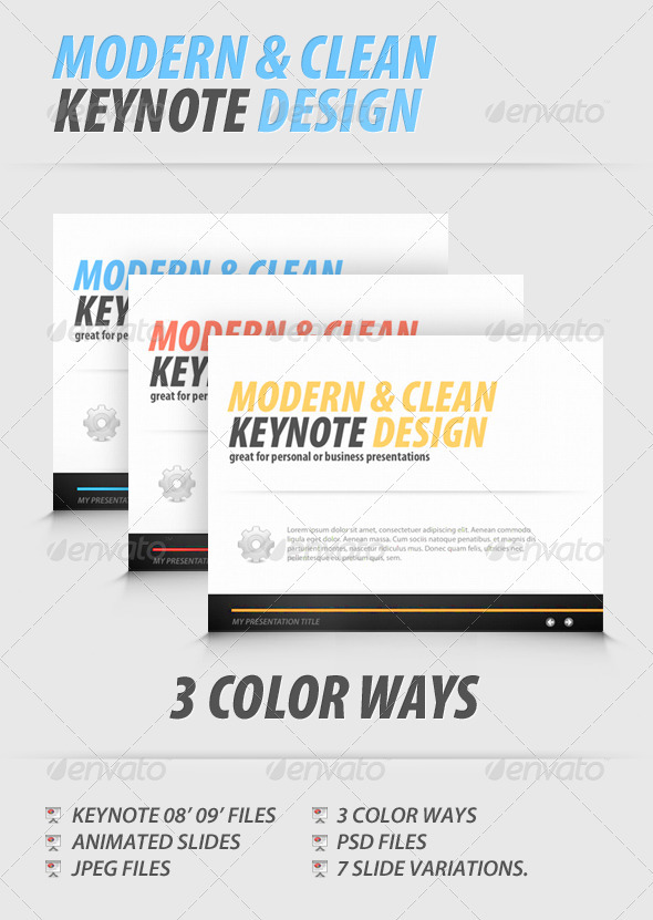 GraphicRiver Modern and Clean Keynote Presentation 548099 GraphicRiver Modern and Clean Keynote Presentation 548099