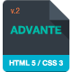 Advante - Responsive HTML5 Personal Page Advante - Responsive HTML5 Personal Page - ThemeForest Item for Sale