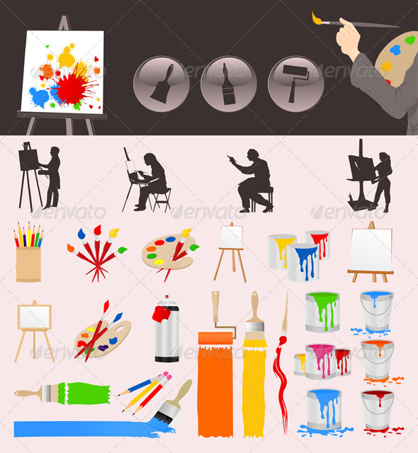 GraphicRiver Collection of the artist 559833 GraphicRiver Collection of the artist 559833