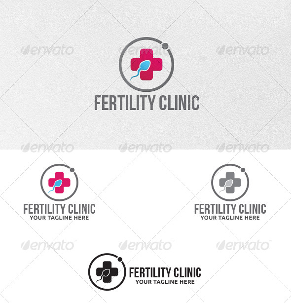 Logo Template GraphicRiver Fertility Clinic Logo Template 5541984