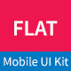 Flat Mobile UI Kit Flat Mobile UI Kit - GraphicRiver Item for Sale