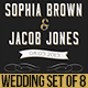 Retro Wedding Set of 8 Retro Wedding Set of 8 - GraphicRiver Item for Sale