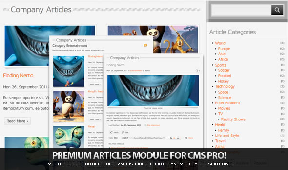 CodeCanyon Article Manager Module for CMS pro 591229 CodeCanyon Article Manager Module for CMS pro 591229