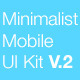 Minimailist Mobile UI Kit V.2 Minimailist Mobile UI Kit V.2 - GraphicRiver Item for Sale