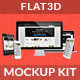 Flat3D Mockup Kit Flat3D Mockup Kit - GraphicRiver Item for Sale