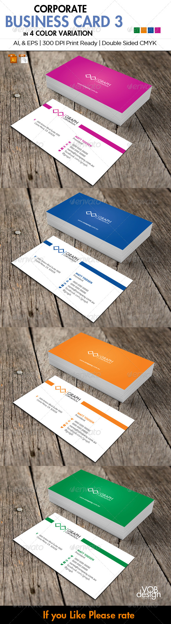 GraphicRiver Corporate Business Card 3 5947647 GraphicRiver Corporate Business Card 3 5947647