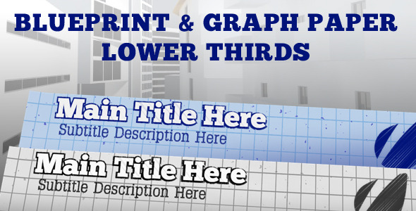 After Effects Project - VideoHive Blueprint Lower Third Pack 622234 After Effects Project - VideoHive Blueprint Lower Third Pack 622234